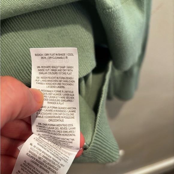 Boden Sage Green Button-Up Cardigan cottagecore fall country office casual - Picture 4 of 16